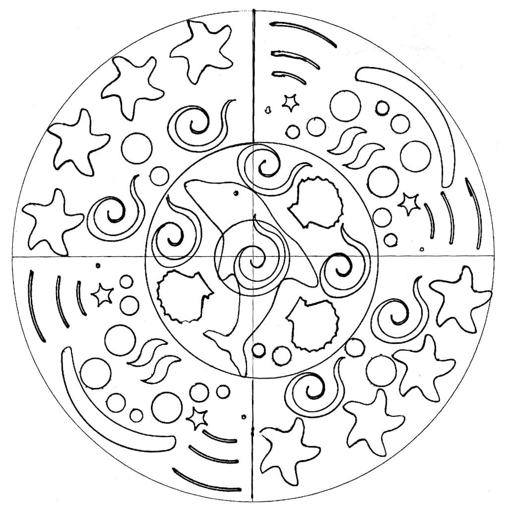 Mandalas Dauphin 31